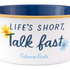 Hallmark Gilmore Girls Life's Short, Talk Fast Popcorn Bowl -Hallmark shop Gilmore Girls Lifes Short Talk Fast Popcorn Bowl 1PCL1010 03