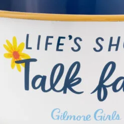 Hallmark Gilmore Girls Life's Short, Talk Fast Popcorn Bowl -Hallmark shop Gilmore Girls Lifes Short Talk Fast Popcorn Bowl 1PCL1010 04
