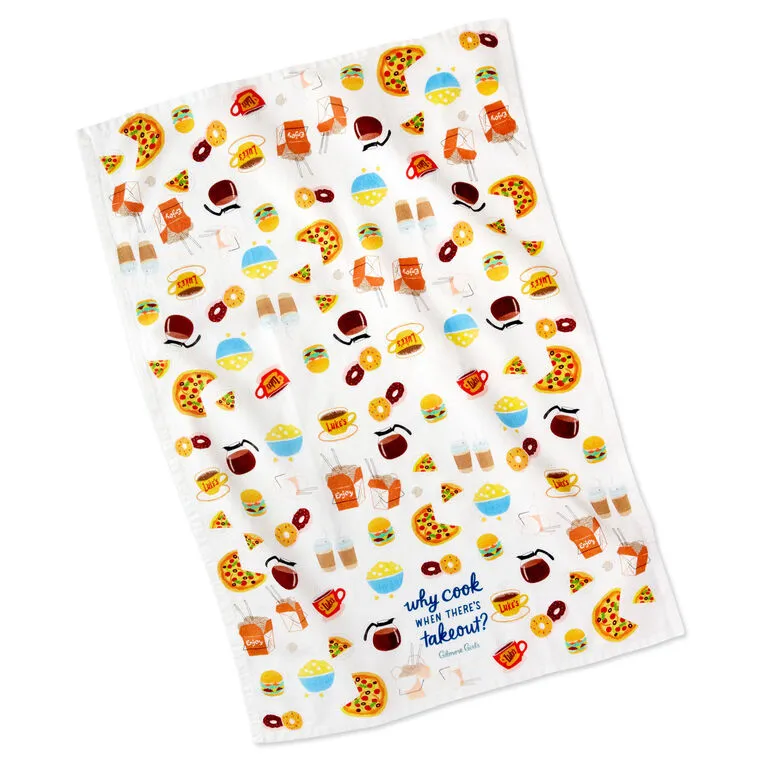Hallmark Gilmore Girls Why Cook Tea Towel 4 Hallmark Gilmore Girls Why Cook Tea Towel - Image 2