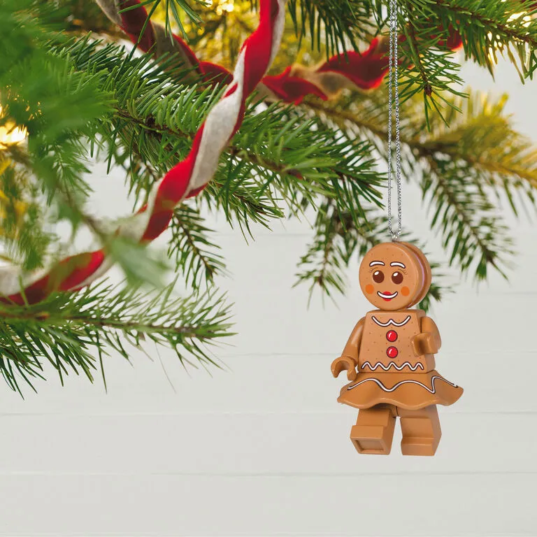 Hallmark Gingerbread Woman LEGO® Minifigure Ornament 4 Hallmark Gingerbread Woman LEGO® Minifigure Ornament - Image 2
