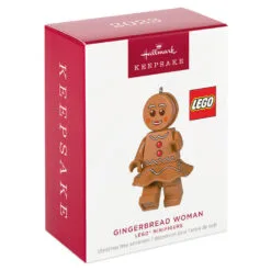 Hallmark Gingerbread Woman LEGO® Minifigure Ornament 11 Hallmark Gingerbread Woman LEGO® Minifigure Ornament -Hallmark shop Gingerbread Woman LEGO Minifig Keepsake Ornament 1699QXI7329 04