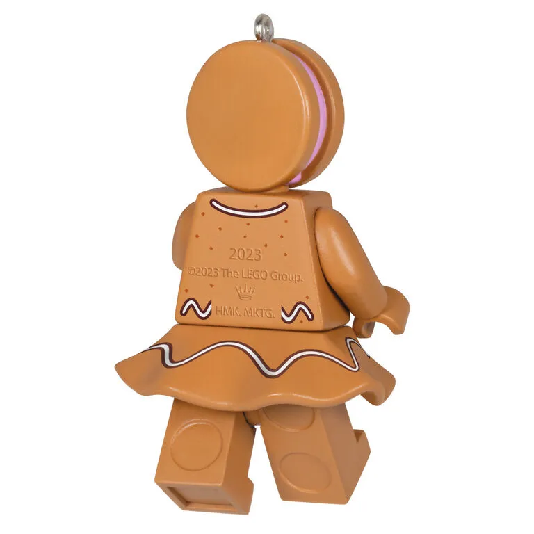 Hallmark Gingerbread Woman LEGO® Minifigure Ornament 8 Hallmark Gingerbread Woman LEGO® Minifigure Ornament - Image 6