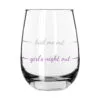 Girls Night Out Bail Me Out Stemless Wine Glass, 16 Oz. 1 Girls Night Out Bail Me Out Stemless Wine Glass, 16 Oz. -Hallmark shop Girls Night Out Bail Me Out Stemless Wine Glass PWSC6001 01