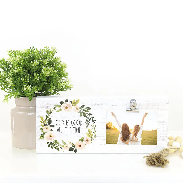 God Is Good Clip Picture Frame, 3x5 4 God Is Good Clip Picture Frame, 3x5 - Image 2