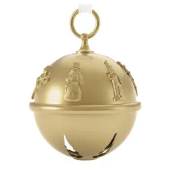 Hallmark 50th Anniversary Ring In The Season Special Edition Metal Bell Ornament 13 Hallmark 50th Anniversary Ring In The Season Special Edition Metal Bell Ornament -Hallmark shop Gold Jingle Bell Keepsake Ornament 2899QGO2989 06