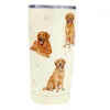 E&S Pets Golden Retriever Stainless Steel Tumbler, 20 Oz. 1 E&S Pets Golden Retriever Stainless Steel Tumbler, 20 Oz. -Hallmark shop Golden Retrievers on Cream Stainless Steel Tumbler 11515 01