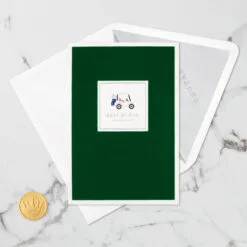 Hallmark Hope Your Day Is Good To A Tee Golf 3D Pop-Up Card -Hallmark shop Golf Cart Pun Good Day 3D PopUp Card 5RZH1304 06