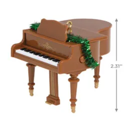 Hallmark O Holy Night Musical Ornament 10 Hallmark O Holy Night Musical Ornament -Hallmark shop Grand Piano Musical Keepsake Ornament 2099QSM7849 03