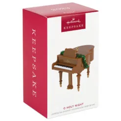 Hallmark O Holy Night Musical Ornament 11 Hallmark O Holy Night Musical Ornament -Hallmark shop Grand Piano Musical Keepsake Ornament 2099QSM7849 04