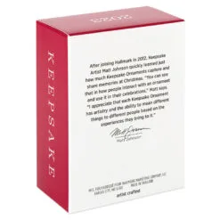 Hallmark Granddaughter Christmas Sweater 2023 Ornament -Hallmark shop Granddaughter Santa Sweater 2023 Keepsake Ornament 1399QGO2549 05