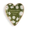 Demdaco Grateful Art Heart Trinket Dish 1 Demdaco Grateful Art Heart Trinket Dish -Hallmark shop Grateful Art Heart Trinket Dish 1003480400 01