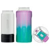BruMate Glitter Mermaid Stainless Steel 3-in-1 Can Cooler, 12/16 Oz. 2 BruMate Glitter Mermaid Stainless Steel 3-in-1 Can Cooler, 12/16 Oz. -Hallmark shop Green and Purple Shimmer 3in1 Can Cooler HT16GLTQ 01