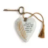 Demdaco Guardian Angel Art Heart With Key Stand -Hallmark shop Guardian Angel Heart Sculpture With Key 1003480431 01