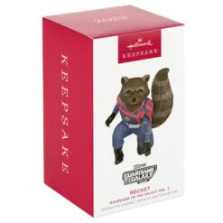 Hallmark Marvel Studios Guardians Of The Galaxy Vol. 3 Rocket Ornament -Hallmark shop Guardians 3 Rocket Keepsake Ornament 1899QXI7459 04