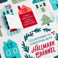 Hallmark Channel Countdown To Christmas Activity Calendar -Hallmark shop Hallmark Channel Countdown to Christmas Activity Calendar 1XKT3503 03