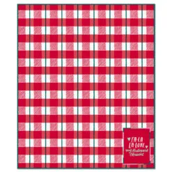 Hallmark Channel Fa-La-La-Love Plaid Blanket, 50x60 11 Hallmark Channel Fa-La-La-Love Plaid Blanket, 50x60 -Hallmark shop Hallmark Channel FaLaLaLove Plaid Blanket 1XKT3520 04