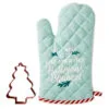 Hallmark Channel Bake And Watch Oven Mitt And Cookie Cutter, Set Of 2 -Hallmark shop Hallmark Channel Holiday Oven Mitt and Cookie Cutter 1XKT3513 01