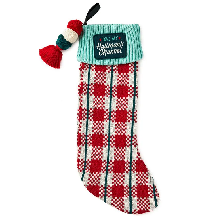 Hallmark Channel Love Holiday Knit Stocking 3 Hallmark Channel Love Holiday Knit Stocking