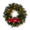 Hallmark Channel Truck Motion-Activated Wreath With Sound And Light, 14" 1 Hallmark Channel Truck Motion-Activated Wreath With Sound And Light, 14" -Hallmark shop Hallmark Channel Truck Wreath With Sound and Light 1XKT3406 01