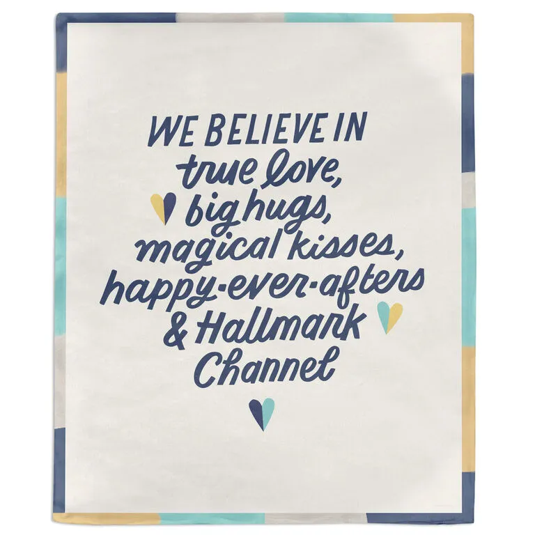 Hallmark Channel We Believe Blanket, 50x60 4 Hallmark Channel We Believe Blanket, 50x60 - Image 2