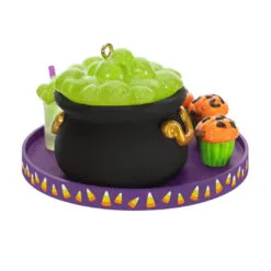 Hallmark Season's Treatings Halloween Party 2023 Ornament 13 Hallmark Season's Treatings Halloween Party 2023 Ornament -Hallmark shop Halloween Treats Tray Keepsake Ornament 1799QFO5337 06