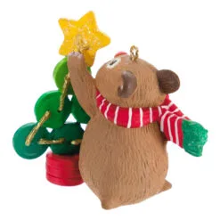 Hallmark Cute As A Button Ornament -Hallmark shop Hamster With Button Tree Keepsake Ornament 1599QXR8259 06
