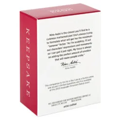 Hallmark Cute As A Button Special Edition Ornament -Hallmark shop Hamster on Button Sled Keepsake Ornament 1599QXE3317 05