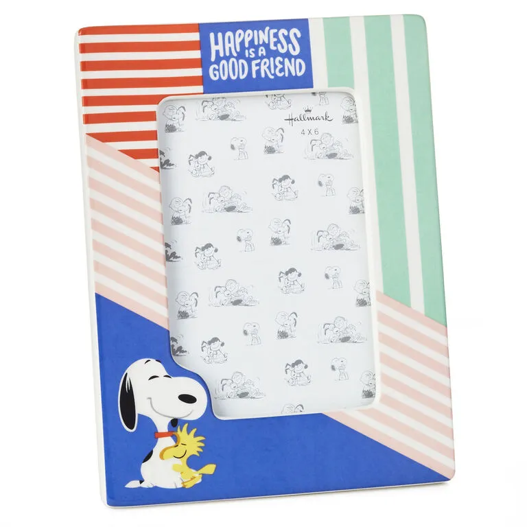 Hallmark Peanuts® Happiness Is Snoopy And Woodstock Picture Frame, 4x6 3 Hallmark Peanuts® Happiness Is Snoopy And Woodstock Picture Frame, 4x6