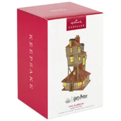 Hallmark Harry Potter™ The Burrow™ Ornament -Hallmark shop Harry Potter The Burrow Keepsake Ornament 2799QXI6287 04