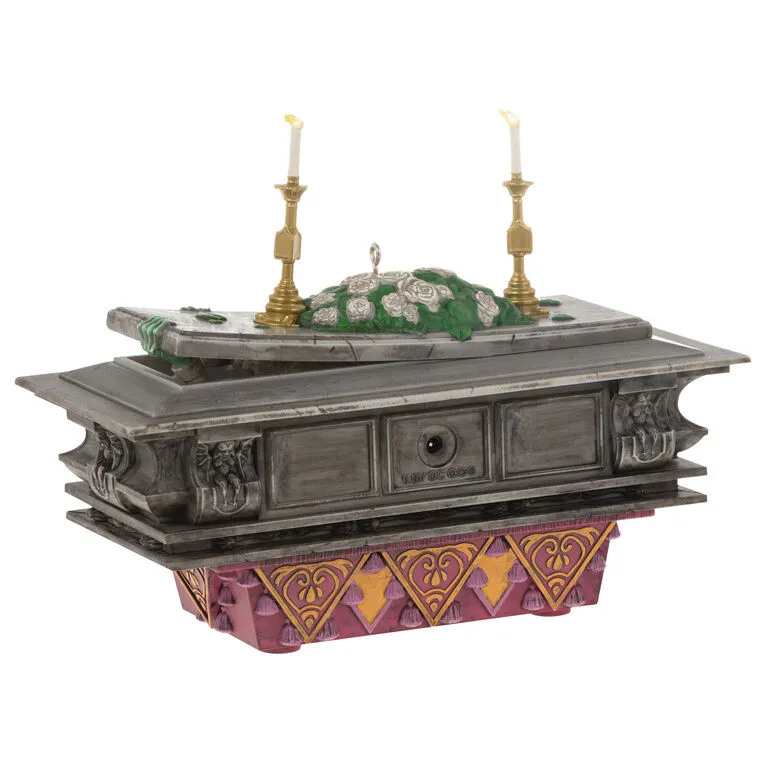 Hallmark Disney The Haunted Mansion Collection The Coffin In The Conservatory Ornament With Light And Sound 8 Hallmark Disney The Haunted Mansion Collection The Coffin In The Conservatory Ornament With Light And Sound - Image 6