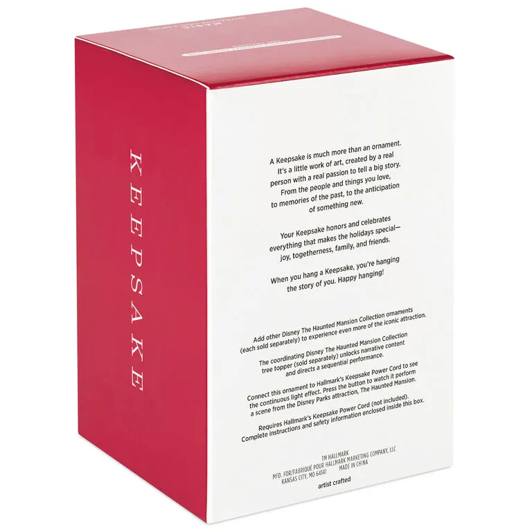 Hallmark Disney The Haunted Mansion Collection Madame Leota Ornament With Light And Sound 7 Hallmark Disney The Haunted Mansion Collection Madame Leota Ornament With Light And Sound - Image 5