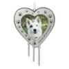 Hallmark Forever In Our Hearts Metal Photo Frame Pet Memorial Ornament -Hallmark shop HeartShaped Pet Picture Frame Keepsake Ornament 1999QHX3087 01