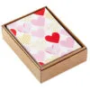 Hallmark Hearts Aplenty Assorted Blank Note Cards, Box Of 24 1 Hallmark Hearts Aplenty Assorted Blank Note Cards, Box Of 24 -Hallmark shop Hearts Aplenty Assorted Blank Note Cards 5STZ5126 01