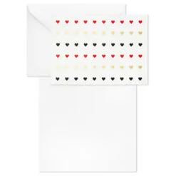 Hallmark Hearts Aplenty Assorted Blank Note Cards, Box Of 24 -Hallmark shop Hearts Aplenty Assorted Blank Note Cards 5STZ5126 07