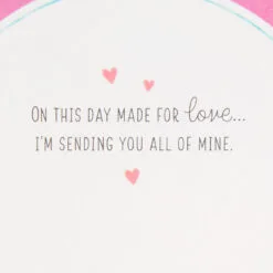 Hallmark All My Love Snow Globe Musical 3D Pop-Up Valentine's Day Card With Motion -Hallmark shop Hearts Snow Globe 3D PopUp Music Motion Valentines Day Card 1299VAY9986 03