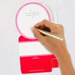 Hallmark All My Love Snow Globe Musical 3D Pop-Up Valentine's Day Card With Motion -Hallmark shop Hearts Snow Globe 3D PopUp Music Motion Valentines Day Card 1299VAY9986 06