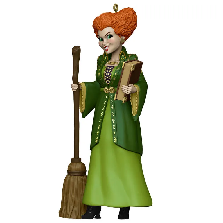 Hallmark Disney Hocus Pocus Winifred Sanderson Ornament 3 Hallmark Disney Hocus Pocus Winifred Sanderson Ornament