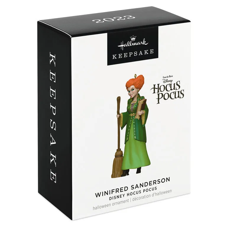 Hallmark Disney Hocus Pocus Winifred Sanderson Ornament 6 Hallmark Disney Hocus Pocus Winifred Sanderson Ornament - Image 4
