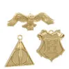 Hallmark Mini Harry Potter™ The Wizarding World™ Metal Ornaments, Set Of 3 2 Hallmark Mini Harry Potter™ The Wizarding World™ Metal Ornaments, Set Of 3 -Hallmark shop Hogwarts Crest Owl Deathly Hallows Keepsake Ornaments 2199QXM9249 01