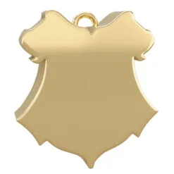 Hallmark Mini Harry Potter™ The Wizarding World™ Metal Ornaments, Set Of 3 -Hallmark shop Hogwarts Crest Owl Deathly Hallows Keepsake Ornaments 2199QXM9249 10