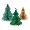 Hallmark Honeycomb Trees 3D Pop-Up Christmas Decorations, Set Of 3 2 Hallmark Honeycomb Trees 3D Pop-Up Christmas Decorations, Set Of 3 -Hallmark shop Honeycomb Trees 3D PopUp Christmas Decorations Set 1999XPJ8046 01
