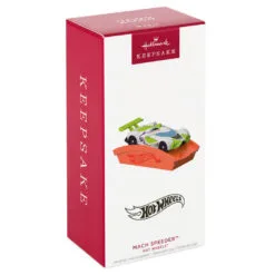 Hallmark Hot Wheels™ Mach Speeder™ Ornament With Light -Hallmark shop Hot Wheels Mac Speeder Keepsake Ornament 1999QXI7389 04