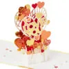 Hallmark All My Love Hearts 3D Pop-Up Love Card -Hallmark shop I Love You Hearts 3D PopUp Love Card 1299LAD2889 01