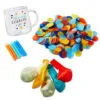 Hallmark It's Time To Celebrate You Glass Mug Party Kit -Hallmark shop Its Time to Celebrate You Glass Mug Gift Set 1BIR1269 01