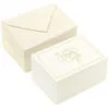 Hallmark Bulk Ivory And Gold Blank Wedding Thank-You Notes, Box Of 100 -Hallmark shop Ivory and Gold Blank Wedding ThankYou Notes Bulk Pack 5STZ1065 01