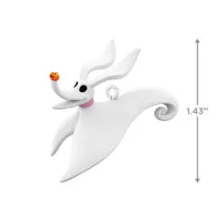 Hallmark Disney Tim Burton's The Nightmare Before Christmas Citizens Of Halloween Town Ornaments, Set Of 5 -Hallmark shop Jack Zero Wolfman Behemoth Clown Keepsake Ornaments 7499QFO5307 06