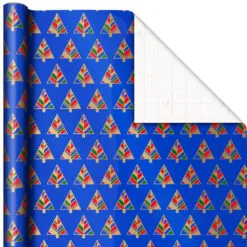 Hallmark Jewel Tones Assorted 3-Pack Christmas Wrapping Paper, 120 Sq. Ft. 13 Hallmark Jewel Tones Assorted 3-Pack Christmas Wrapping Paper, 120 Sq. Ft. -Hallmark shop Jewel Tones Christmas Wrapping Paper Set 5JXW1251 04