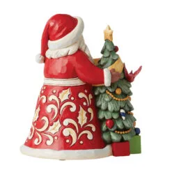 Enesco Jim Shore Dated 2023 Santa And Christmas Tree Figurine, 7.2" 5 Enesco Jim Shore Dated 2023 Santa And Christmas Tree Figurine, 7.2" -Hallmark shop Jim Shore 2023 Santa Christmas Tree Figurine 6013687 02