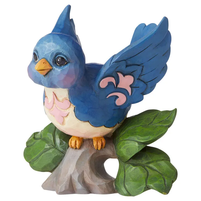 Enesco Jim Shore Bluebird Mini Figurine, 3.5" 3 Enesco Jim Shore Bluebird Mini Figurine, 3.5"