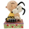 Enesco Jim Shore Charlie Brown Hugging Snoopy Figurine, 4.5" -Hallmark shop Jim Shore Charlie Brown Hugging Snoopy Figurine 6007936 01